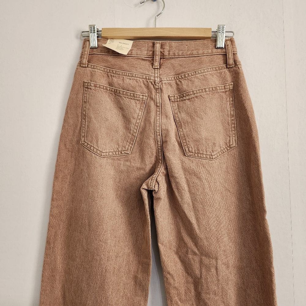 NWT Universal Thread Pink 90's Baggy Jeans Size 00 - Picture 5 of 8